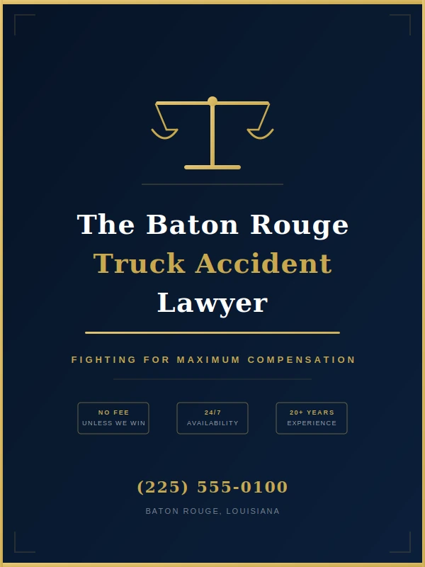 Baton Rouge Truck Accident Lawyer